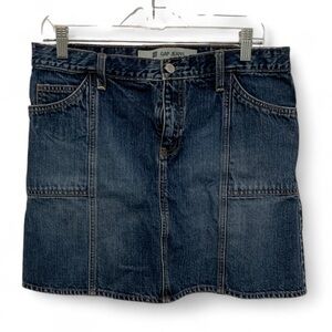 Y2K Gap Denim Mini Skirt Size 10